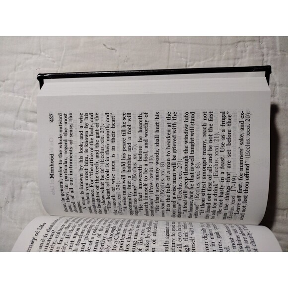 The Young Man's Guide By Father Lasance (1910 Reprint, Brown Leather, Hardcover) - Picture 12 of 16